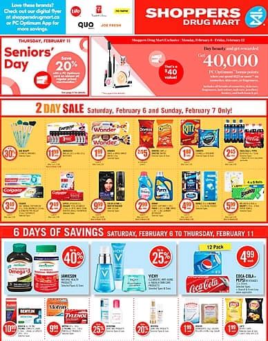 shoppers drug mart price list.